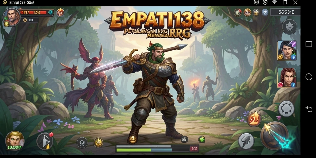 Tangkapan layar dari gameplay mendebarkan di EMPATI138.