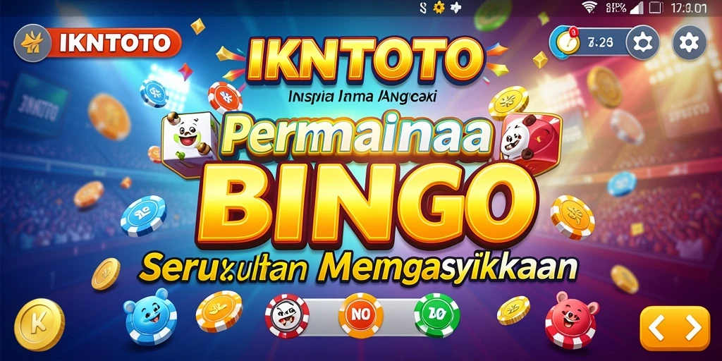 Tampilan gameplay Bingo yang menarik dan penuh warna.