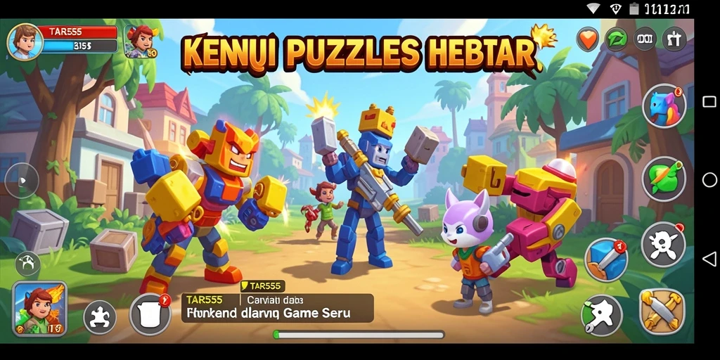 Gambaran gameplay TAR555 yang menantang dan menyenangkan.